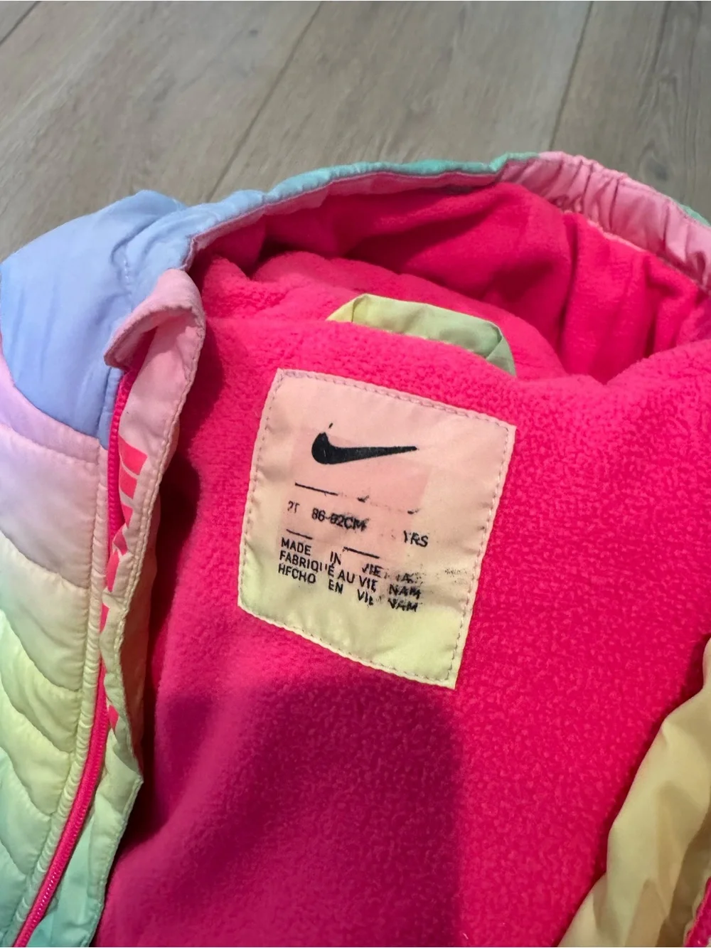 Nike hooded puffer